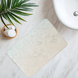 Imitatie strandzand onder helder water Anime-stijl Badmat
