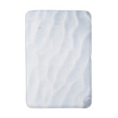 Imitatie Strandzand onder helder water Badmat (Voorkant Verticaal)