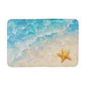 Imitatie Strandzand Zeester Anime Stijl Badmat (Voorkant)