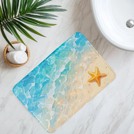Imitatie Strandzand Zeester Anime Stijl Badmat