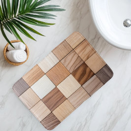 imitatiehouten Tegel Badmat