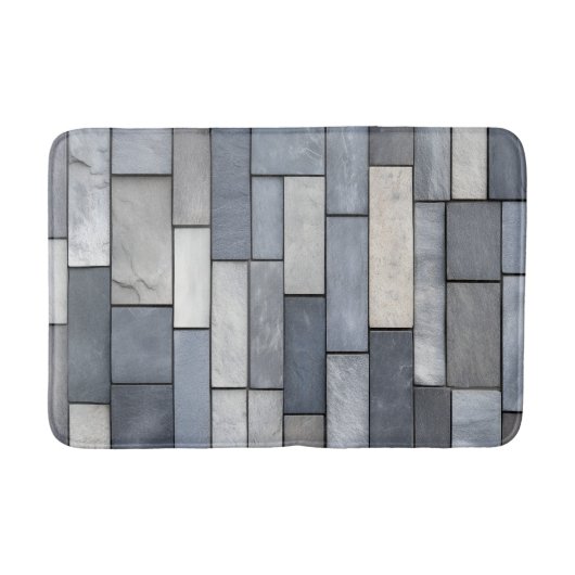 imitatielade-Tegel Badmat (Voorkant)