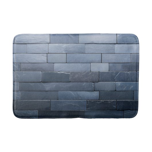 imitatielade-Tegel Badmat (Voorkant)
