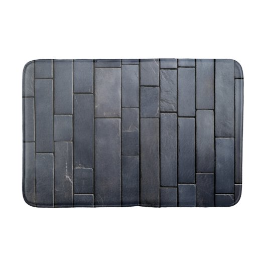 imitatielade-Tegel Badmat (Voorkant)