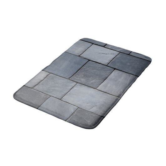 imitatielade-Tegel Badmat (Gekanteld)