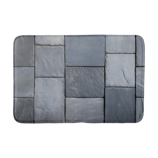 imitatielade-Tegel Badmat (Voorkant)