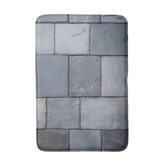 imitatielade-Tegel Badmat (Voorkant Verticaal)