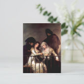 Imitator van Goya y Lucientes, Francisco de , bezi Briefkaart (Staand voorkant)