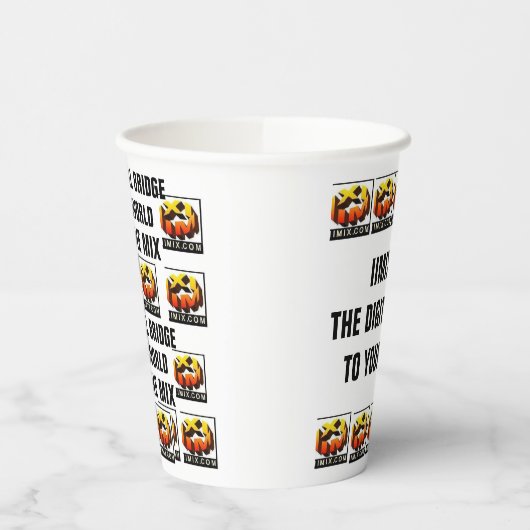 IMIX Papieren beker (Links)