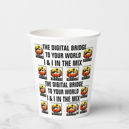 IMIX Papieren beker (Voorkant)