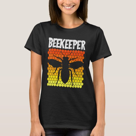 Imker Bij Hobby Imker T-shirt (Voorkant)