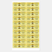 Imker Bijen Bijenhouderij Bijenbedrijf Honingpot Labels (Vel)