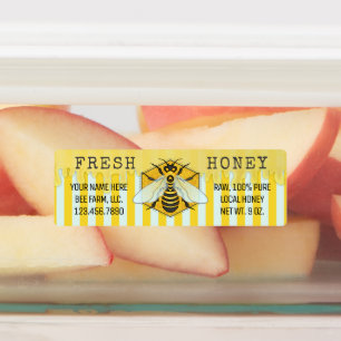 Imker Bijen Bijenhouderij Bijenbedrijf Honingpot Labels