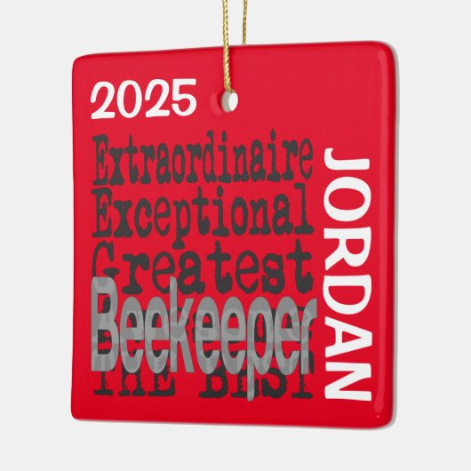 Imker Buitengewoon DOUANE Keramisch Ornament (Links)