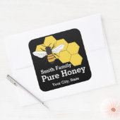 Imker Honey Bee Boerderij Stand SQ Label (Envelop)