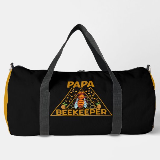 Imker Papa Bijenkorf Plunjezak (Voorkant)