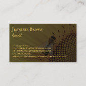 Imker raat pure raw farm Bijenhouder Visitekaartje (Achterkant)