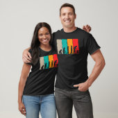 Imker Retro Evolutie T-shirt (Unisex)