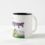 imker tweekleurige koffiemok (Voorkant rechts)