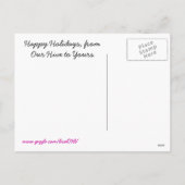 Imker Vakantie Ansichtkaart Feestdagenkaart (Achterkant)