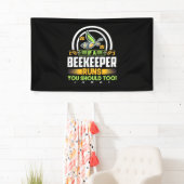 Imkercadeau | Een Imker Rent Je Moet Ook Spandoek (Insitu)