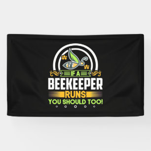 Imkercadeau Een Imker Rent Je Moet Ook Spandoek