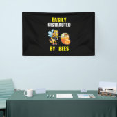 Imkercadeau | Gemakkelijk Afleiden Door Bijen Spandoek (Beurs)