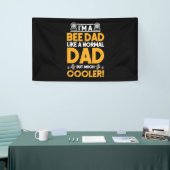 Imkergeschenk | Ik Ben Een Bijenpapa Spandoek (Beurs)