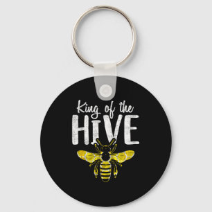 Imkers Koning Van De Bijenkorf Funny Bee Whisper C Sleutelhanger