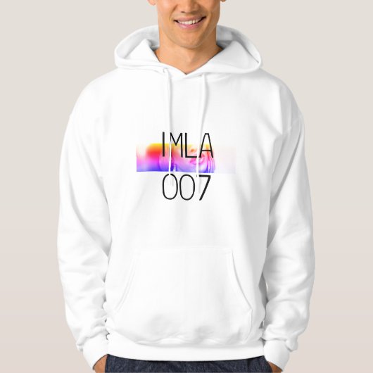 IMLA 007. Hoodie met lippen (Voorkant)