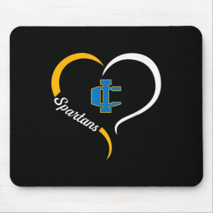 Imlay City Spartans Logo Halve Hart Slogan HS Muismat