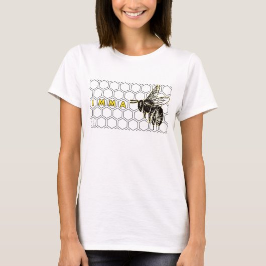 IMMA Bee T-shirt (Voorkant)