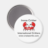 Imma Critter Magneet (Voorkant / Achterkant)
