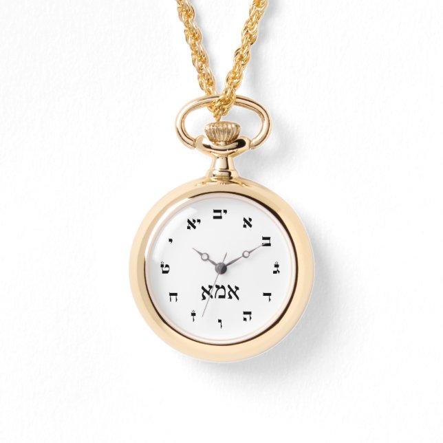Imma (Moeder) Tijd Horloge (Voorkant)