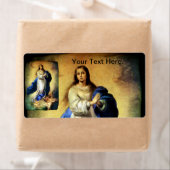 Immaculair begrip van Maagd Mary - Murillo Etiket (Insitu)