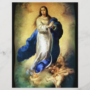 Immaculair begrip van Maagd Mary - Murillo Flyer