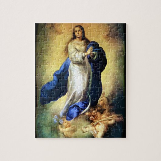 Immaculair begrip van Maagd Mary - Murillo Legpuzzel (Verticaal)
