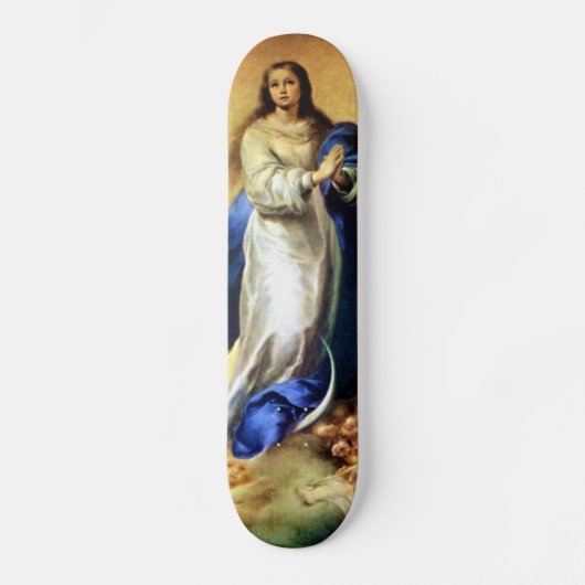 Immaculair begrip van Maagd Mary - Murillo Persoonlijk Skateboard (Voorkant)
