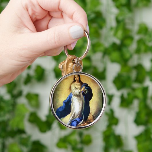 Immaculair begrip van Maagd Mary - Murillo Sleutelhanger (Hand)