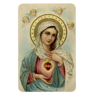 Immaculair hart van de koelkast/CAR van Mary Magneet