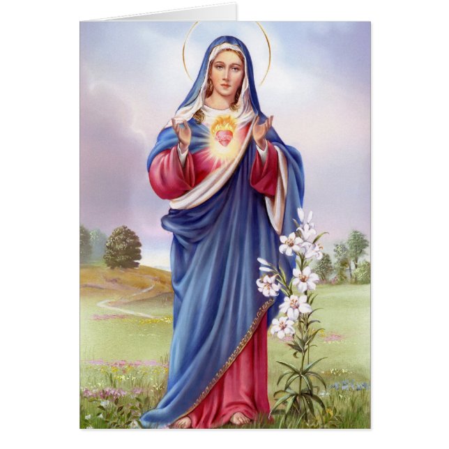 Immaculair hart van de maagd Mary (Voorkant)