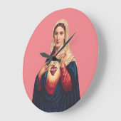 Immaculair hart van Maagd Mary Grote Klok (Hoek)