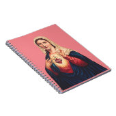 Immaculair hart van Maagd Mary Notitieboek (Rechterzijde)