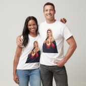 Immaculair hart van Maagd Mary T-shirt (Unisex)