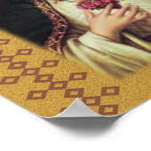 Immaculair hart van Mary Devotional Afbeelding. Poster (Hoek)