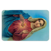 Immaculair hart van Mary Magneet (Horizontaal)