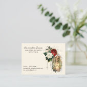 Immaculair hart van Mary Religious Rosary Visitekaartje (Staand voorkant)