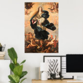 Immaculair vermoeden van conceptie Virgin Palomino Poster (Thuiskantoor)