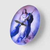 Immaculata Blue Ronde Klok (Hoek)