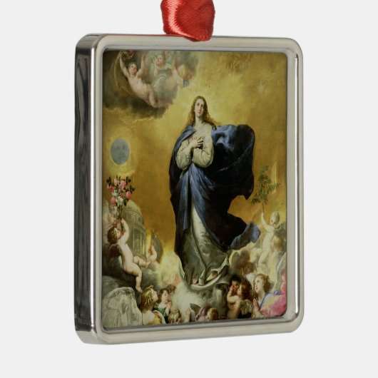 Immaculate Conception, 1635 Metalen Ornament (Rechts)